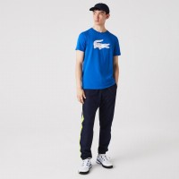 Lacoste Sport Breathable Blue T-shirt  Offer + Cheap