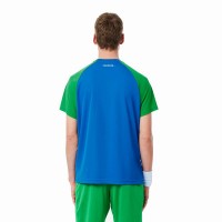 Lacoste Ultra Dry Navy Blue Green T-Shirt  Offer + Cheap