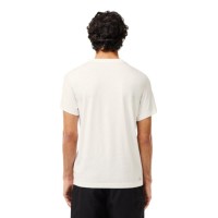 T-shirt Lacoste Ultra Dry Blanc  Offre - Pas cher