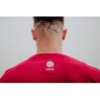 Camiseta Loco Esencia Burgundy Blanco  Oferta + Barato