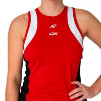 T-shirt femme Lok A1 Padel Elk Blanc Noir  Offre - Pas cher