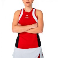 T-shirt femme Lok A1 Padel Elk Blanc Noir  Offre - Pas cher
