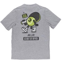 Camiseta Lok Out Of Office Gris  Offre - Pas cher