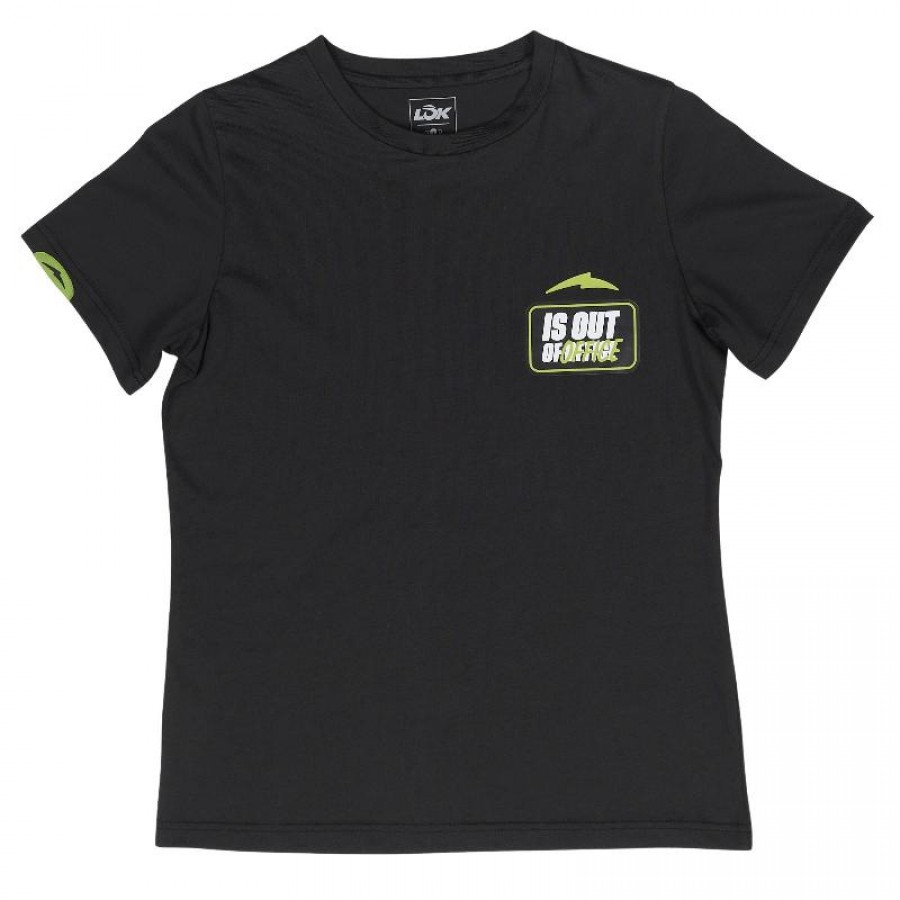 Camisetta Guy Out of Office Negro Moose  Offre - Pas cher