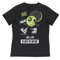 Camisetta Guy Out of Office Negro Moose  Offre - Pas cher