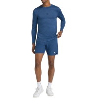 Camiseta Manga Larga Wilson Everyday Performance Azul Court  Offre - Pas cher