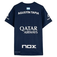 Nox Agustin Tapia sponsorise le T-shirt AT10 Bleu Fonc? 2024  Offre - Pas cher