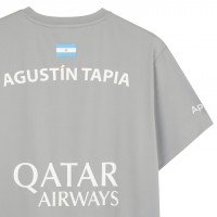 T-shirt Nox Agustin Tapia Sponsors AT10 Gris 2024  Offre - Pas cher