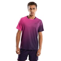 Camiseta Nox Pro Roxa Rosa Degradado