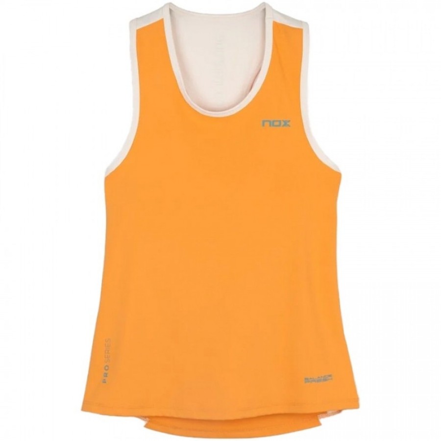 Camiseta Feminina Nox Pro Gradiente Laranja  Oferta + Barato