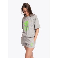 Camiseta Osaka Basic Gris  Oferta + Barato