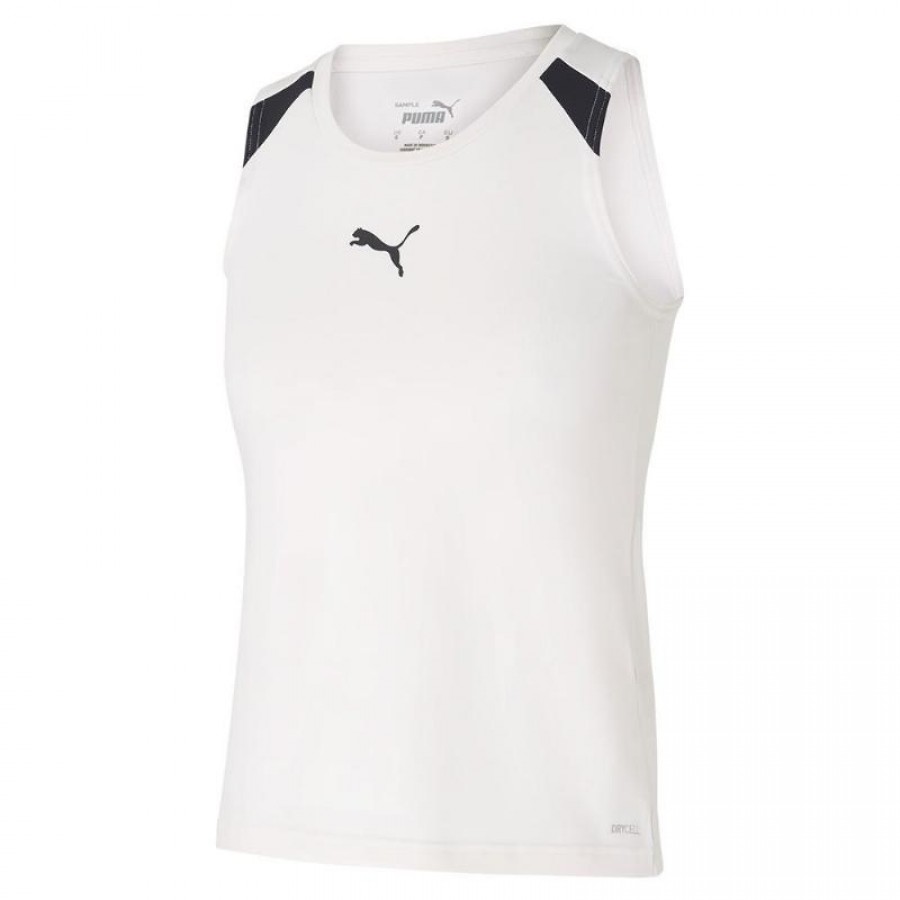 Puma Team Liga Padel Tank T-shirt blanc  PADELPOINT Puma Team Liga Padel Tank T-shirt blanc