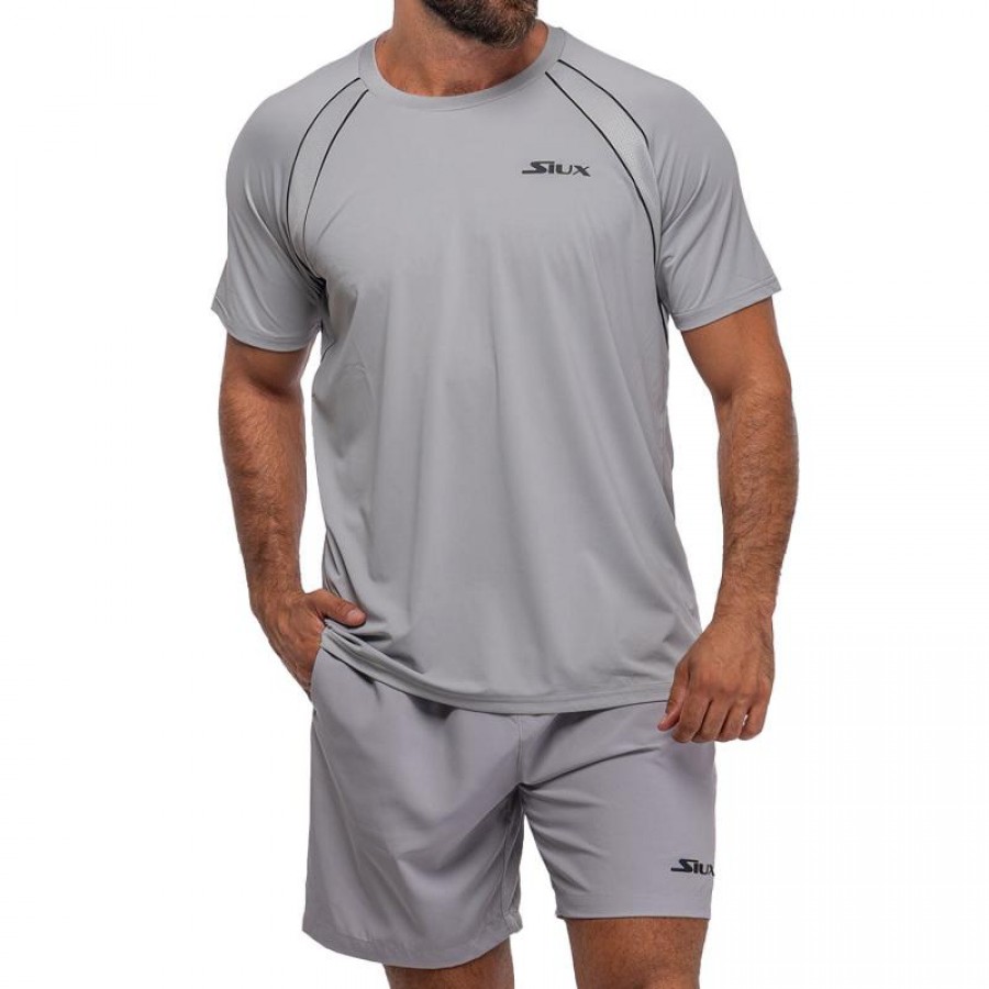 Camiseta Siux Match 24 Gris  Offre - Pas cher