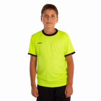 Softee Galaxy Jaune Fluorescent Noir T-Shirt Junior