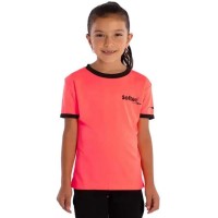 Camiseta Softee Galaxy Corail Fluor Negro Junior