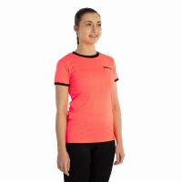 Camiseta Softee Galaxy Corail Fluor Negro Mujer