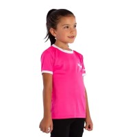 T-Shirt Junior Softee Galaxy Fuchsia Fluor Blanc