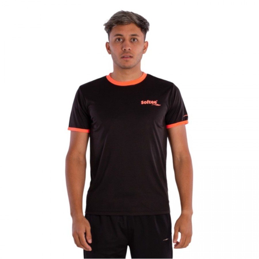 Softee Galaxy Black Coral Fluor T-Shirt  Offer + Cheap