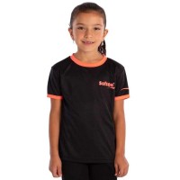 Softee Galaxy T-Shirt Junior Corail Noir Fluor