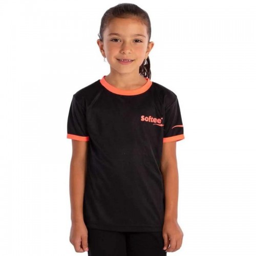 Softee Galaxy Black Coral Fluor Junior T-Shirt