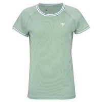 Camiseta Tecnifibre Team Stretch Verde Mujer