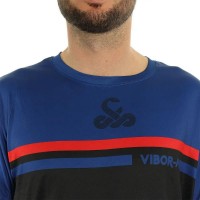 Camiseta Vibora Hydra Pro Azul Preto