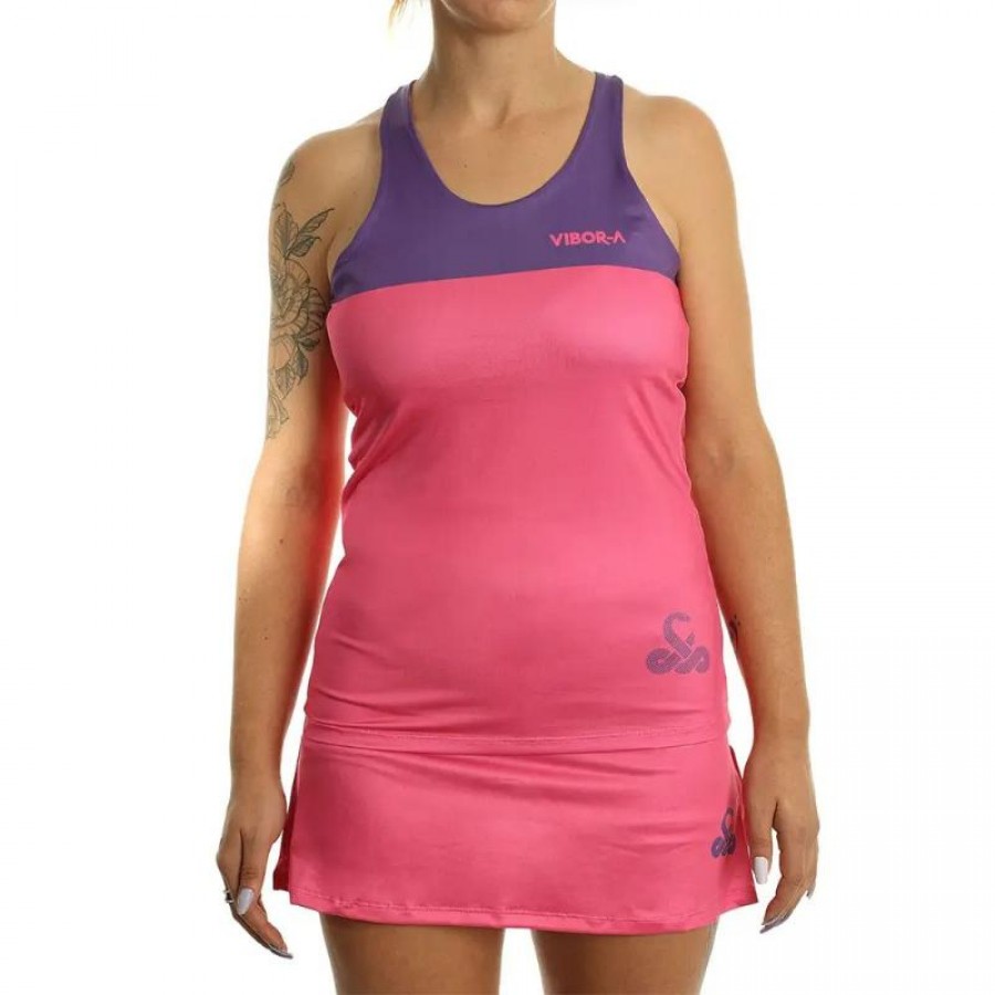 Vibora Naya Fuchsia T-Shirt Femme