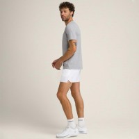 Wilson T-shirt Grafica Cinzento Branco