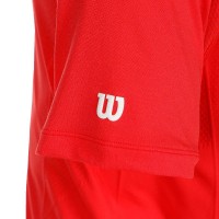 Camiseta Wilson Equipe Seamless Crew Rojo  Oferta + Barato