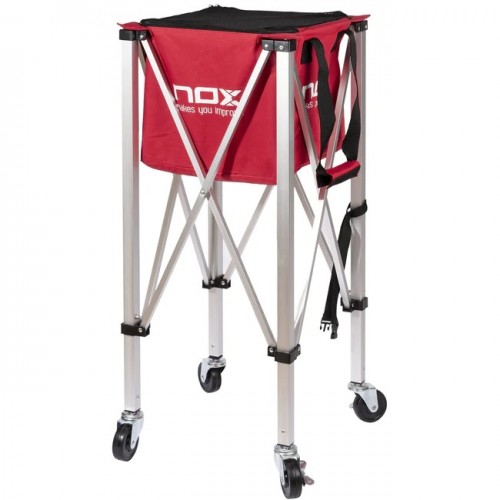 Cesto Bolas Nox Plegable Rojo Cesto Bolas Nox Plegable Rojo