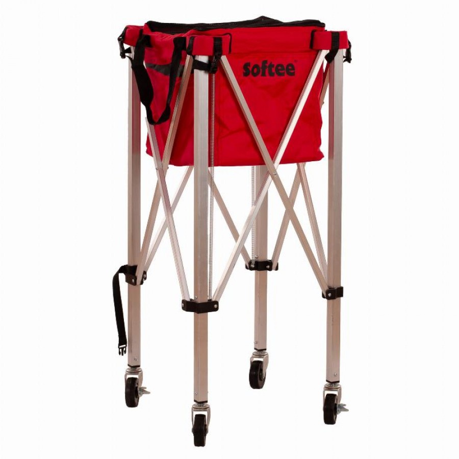 Cesto Bolas Softee Rebounce Rojo PADELPOINT Cesto Bolas Softee Rebounce Rojo