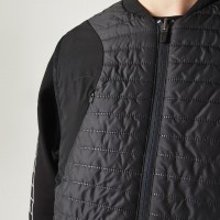 Chaleco Lacoste Sport Acolchado Reversible Negro Azul  Oferta + Barato