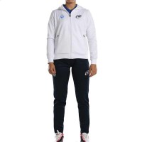 Survetement Bullpadel APA Abuza Blanc Bleu Marine  Offre - Pas cher