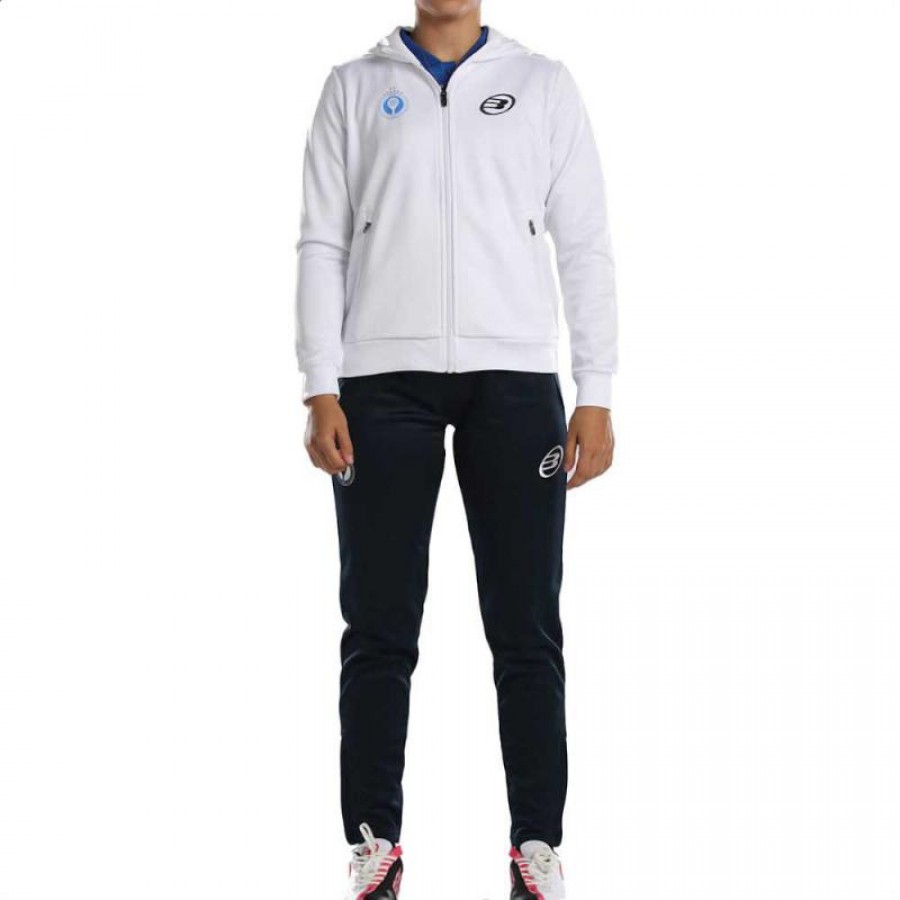 Survetement Bullpadel APA Abuza Blanc Bleu Marine  Offre - Pas cher