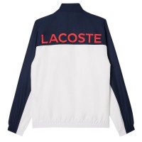 Chandal Lacoste Sport Blanco Azul Marino  Oferta + Barato