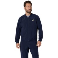 Jaqueta Asics Match Azul Escuro da Meia-Noite