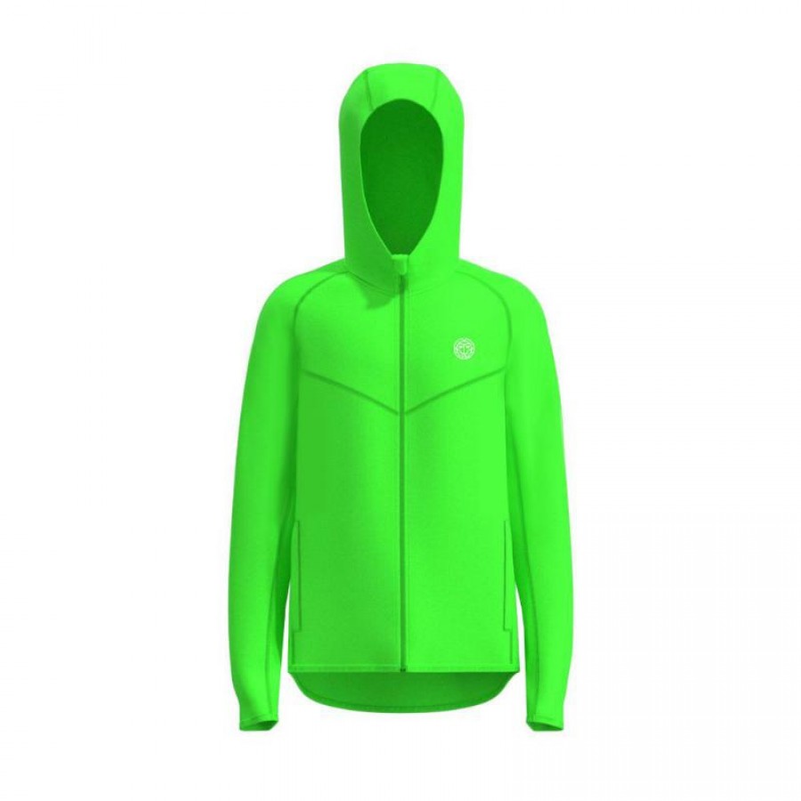 Chaqueta Bidi Badu Crew Hood Verde Neon  Oferta + Barato