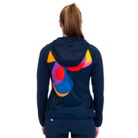 Bidi Badu Twiggy Casaco Mix Azul Escuro Mulher  Oferta + Barato