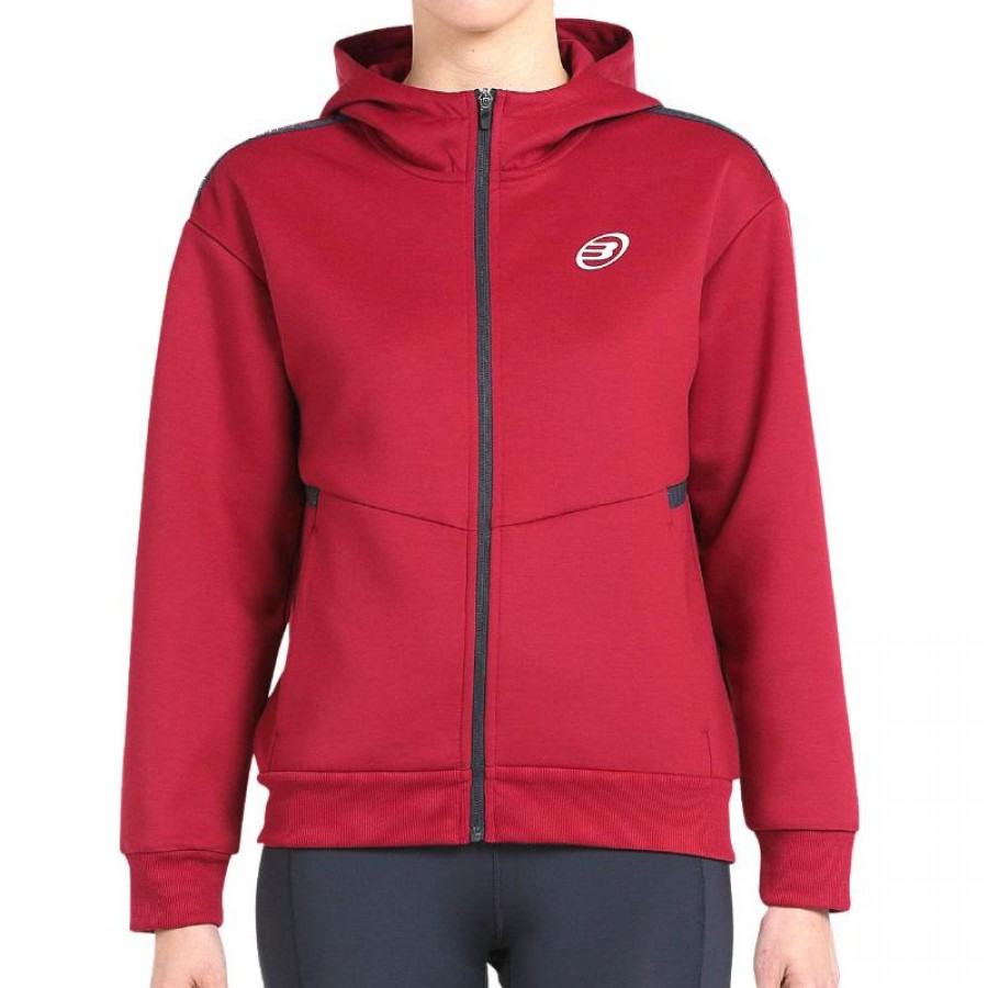 Bullpadel Gemma Triay Tinder 24V Veste Cerise  Offre - Pas cher
