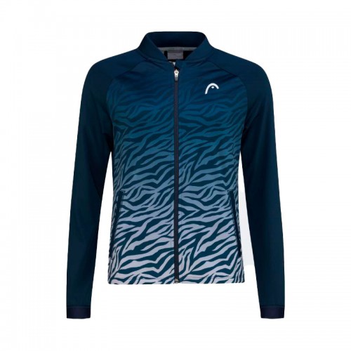 Chaqueta Head Breaker Azul Oscuro Estampado Mujer Chaqueta Head Breaker Azul Oscuro Estampado Mujer