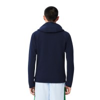 Blouson Lacoste Sport Bleu Marine  Offre - Pas cher