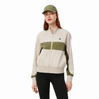Casaco Lacoste Ultra Dry Cinzento Khaki Verde Mulher  Oferta + Barato