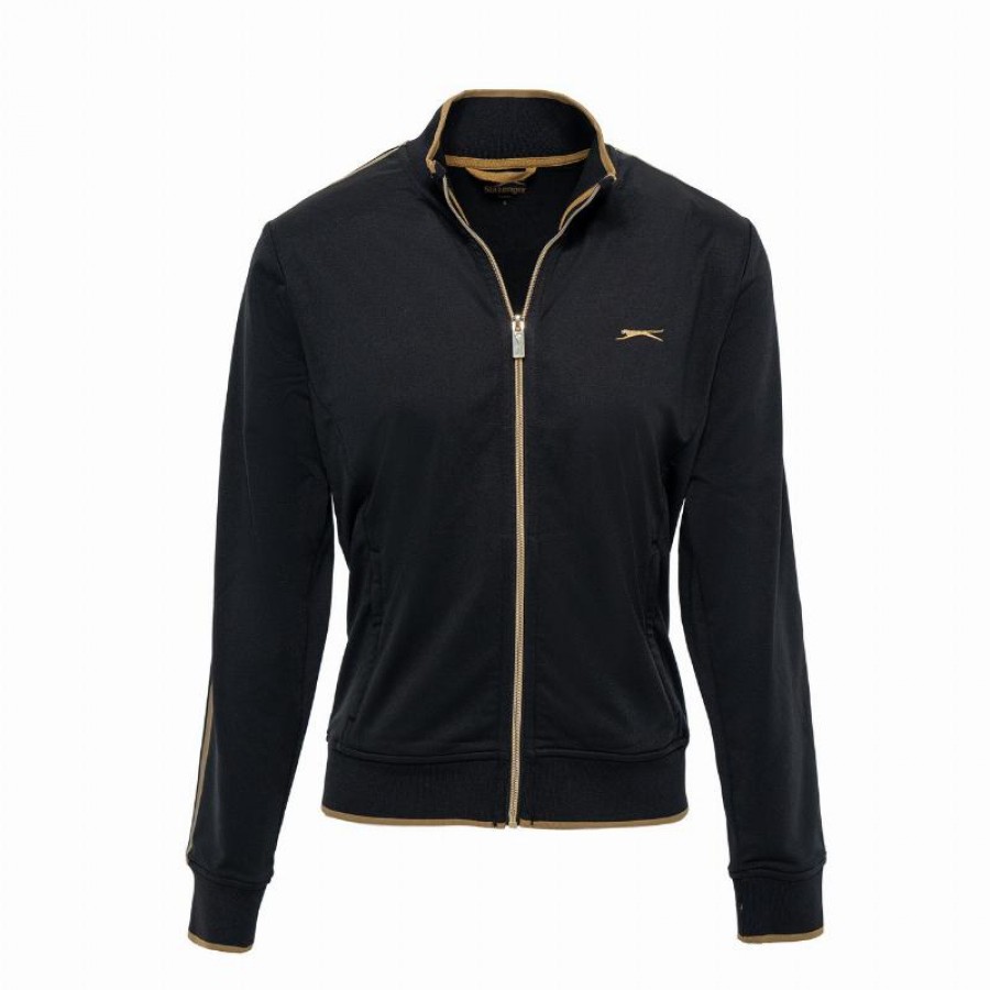 Slazenger Ariana II Black Jacket Women  Offer + Cheap
