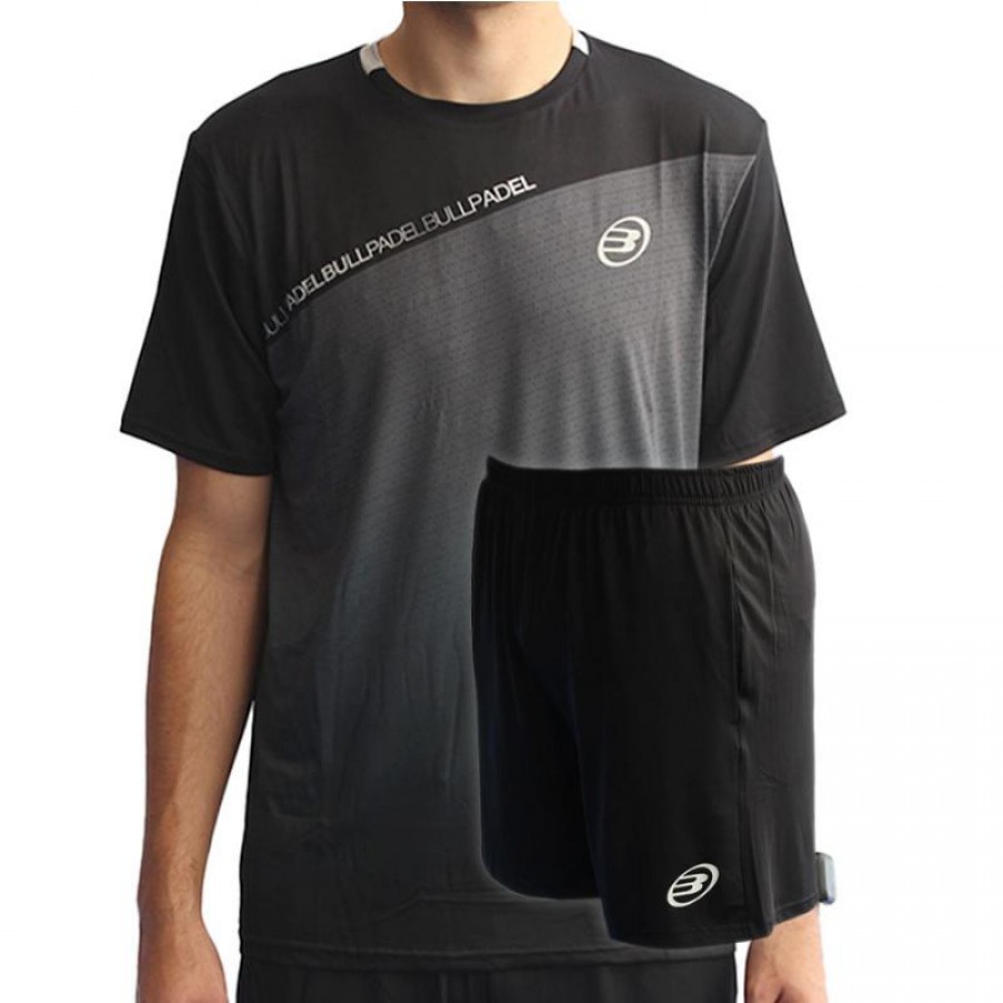 Conjunto Bullpadel Summit Performance Preto  Oferta + Barato