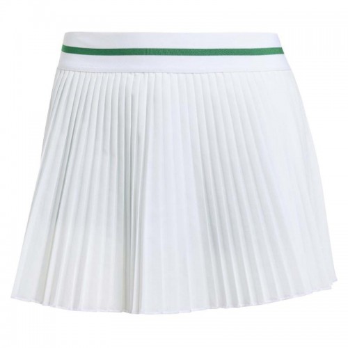 Falda Adidas Originals Pro London Pleated Blanco Falda Adidas Originals Pro London Pleated Blanco