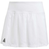 Falda Adidas Pleated Aeroready Pro Negro Blanco