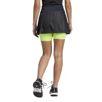 Falda Adidas Pleated Aeroready Pro Negro Lima