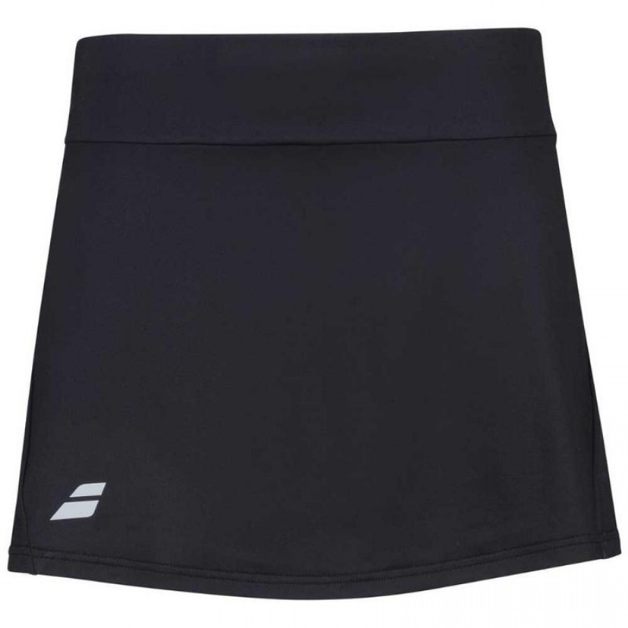 Falda Babolat Play Negro Blanco  Oferta + Barato