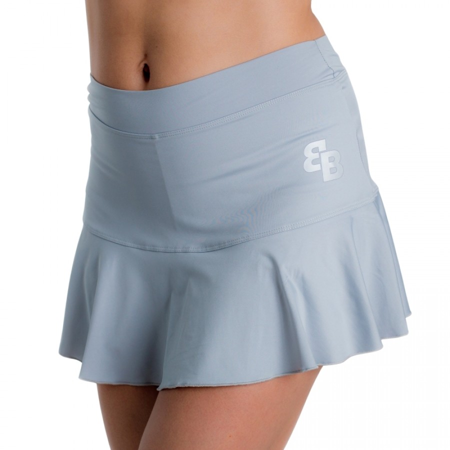 Saia BB Básica Cinza Prateado  Oferta + Barato
