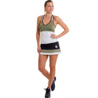 Jupe BB en argile noire vert olive  Offre - Pas cher